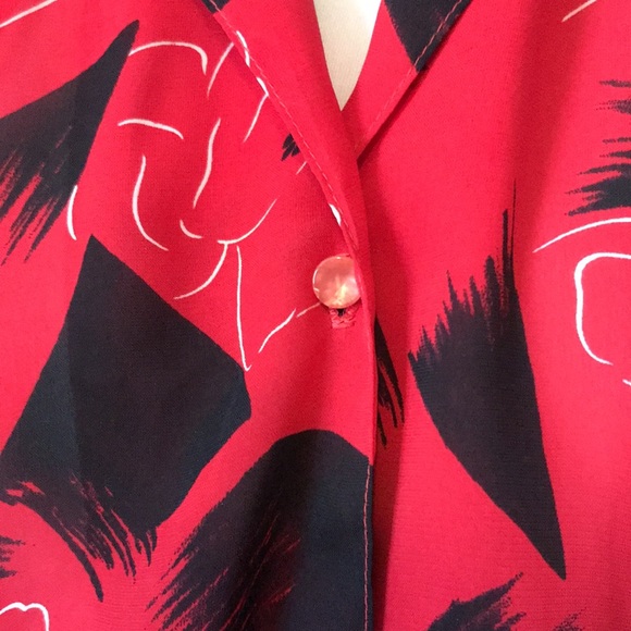 COPY CATS 🌟 Vintage Blouse, lightweight, button down with cuffs, comfortable - Picture 3 of 10